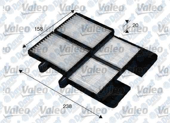 VALEO 715572 Polen Filtresi Toyota Avensis 97-02 Corona 92-97 Carina E 97-  ####